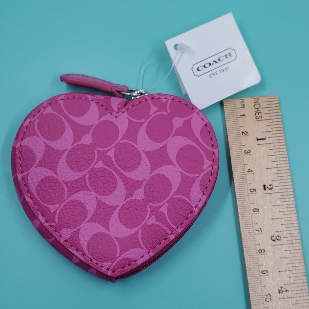 Coach Pink/Rose Coin Purse